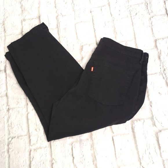 Levi's Pants - Levi's Classic Slim Capri Black Size 16